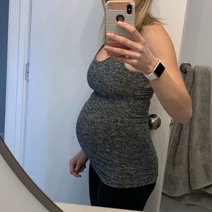 Beyond The Bump spacedye cutout tank